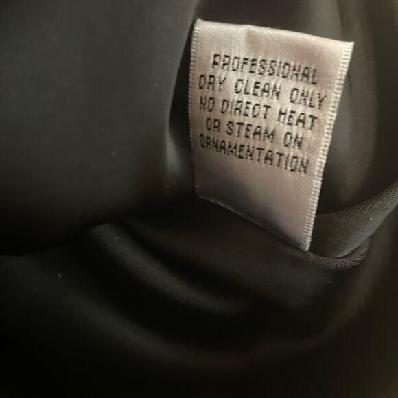 Cache XS Satin Blazer | Leopard Lining, Belted, Gold Buttons, Y2K Glam NWOT - Picture 9 of 9